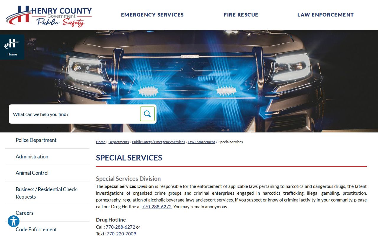 Henry County arrest records police report channel
