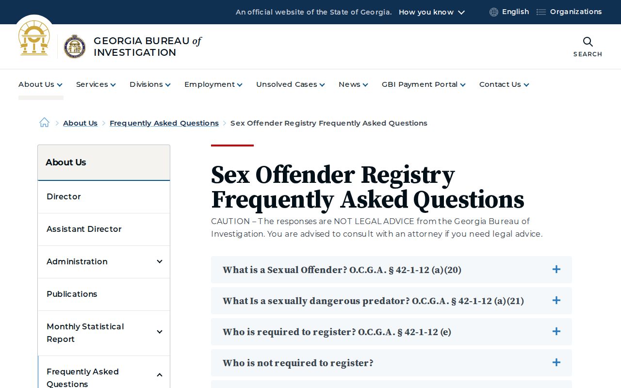 Henry County sex offender registry update guidance