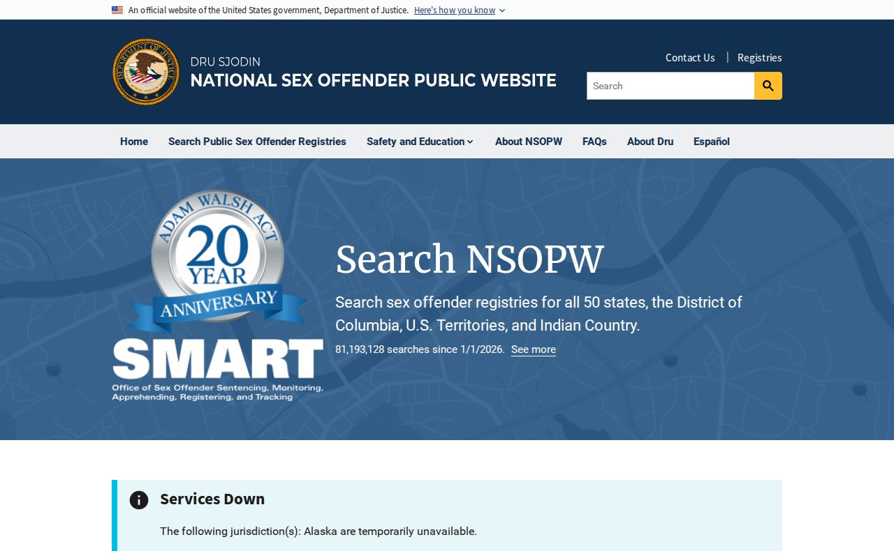 Henry County sex offender check national registry search